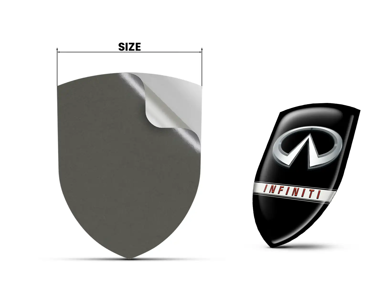 Infiniti Adesivi Lunotto Posteriore Pro Max Forte Chic Attuale